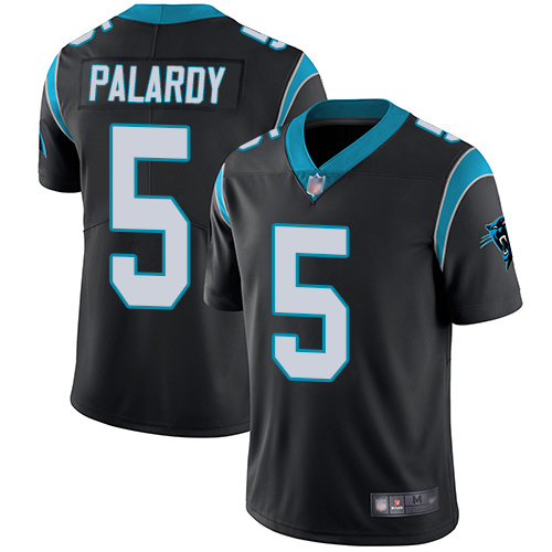 Carolina Panthers Limited Black Men Michael Palardy Home Jersey NFL Football #5 Vapor Untouchable